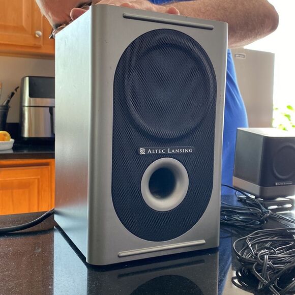 Vintage Altec Lansing Model 251W Surround Computer Speaker System Subwoo… - Picture 4 of 10